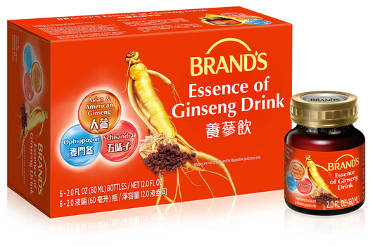 白蘭氏養蔘飲 一箱 1 Case: BRAND'S® Essence of Ginseng (Case/48 Bottles)