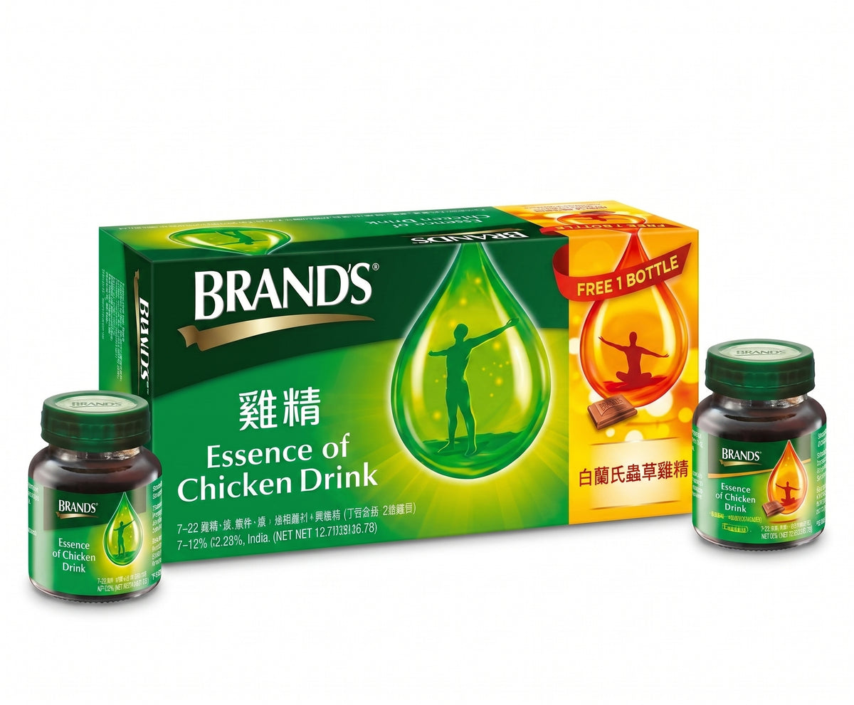 白蘭氏雞精 6 瓶 加送 1 瓶蟲草雞精